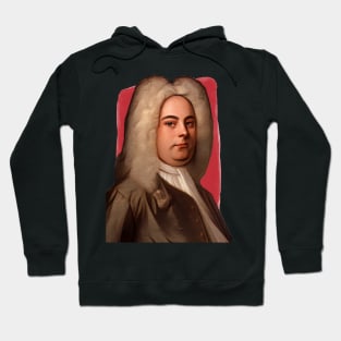 German - British Composer George Frideric Handel illustration Hoodie